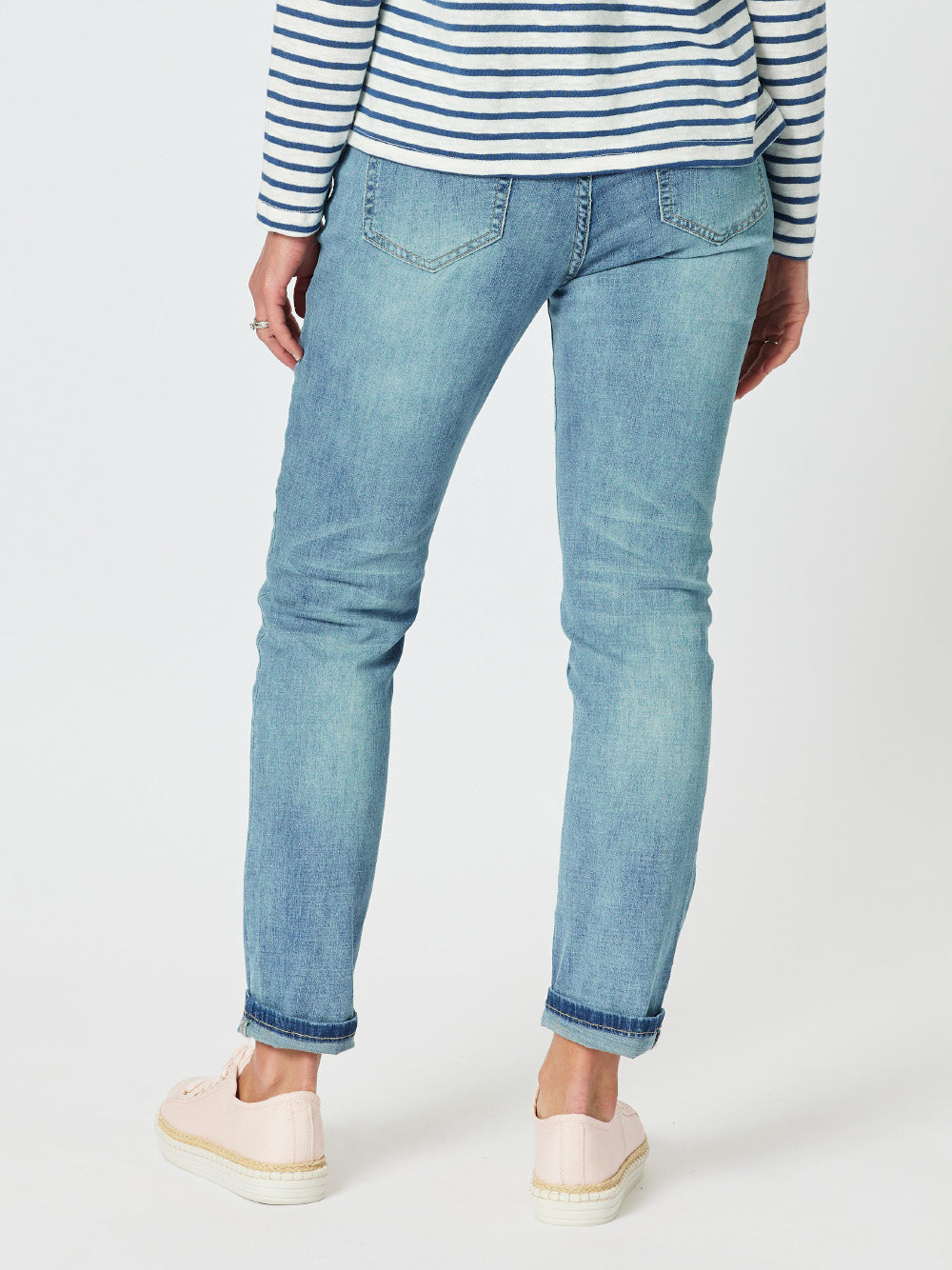 Marvel High Rise Slim Leg Stretch Jean - Denim