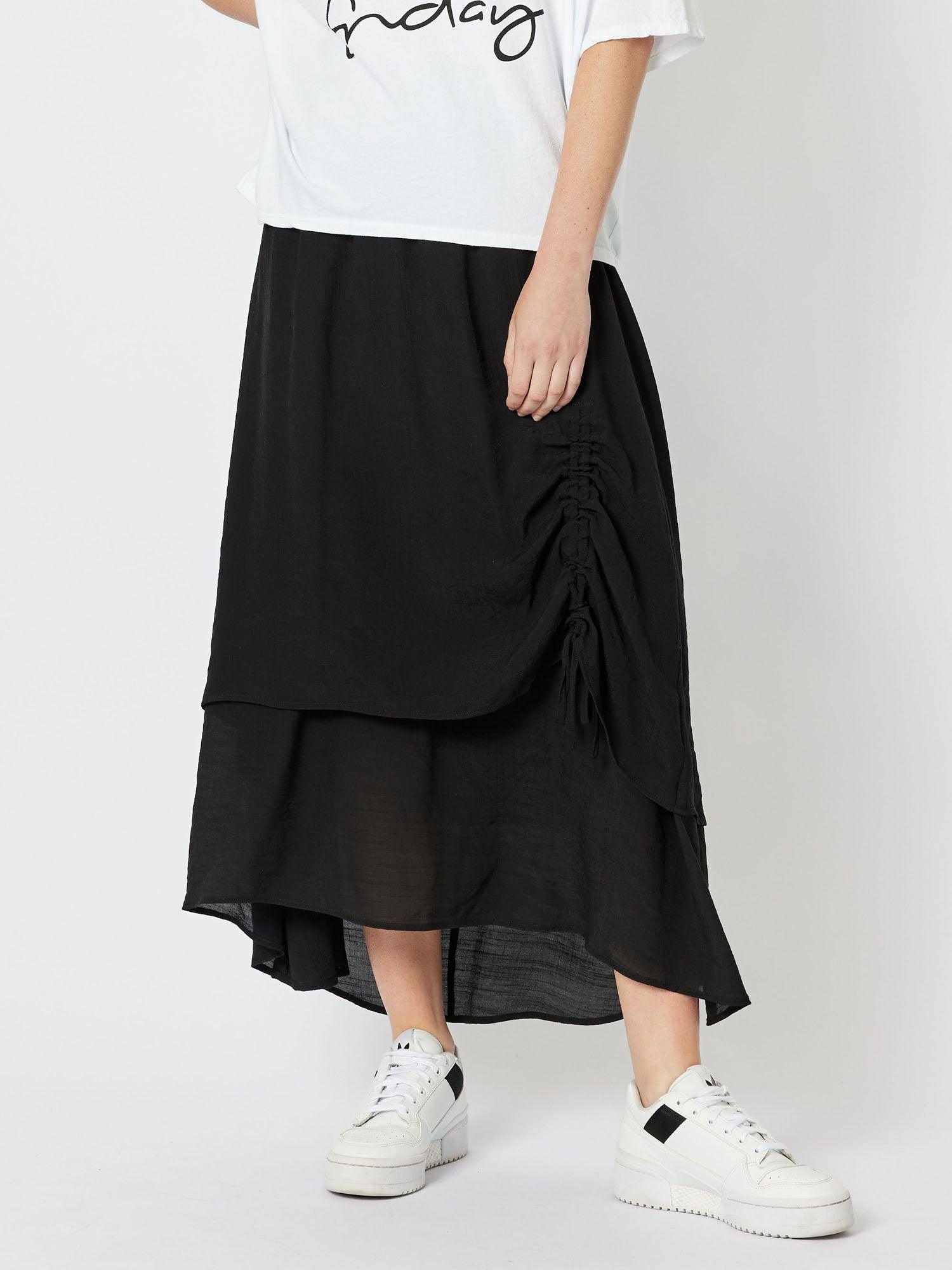 Pull on a line hotsell midi skirt