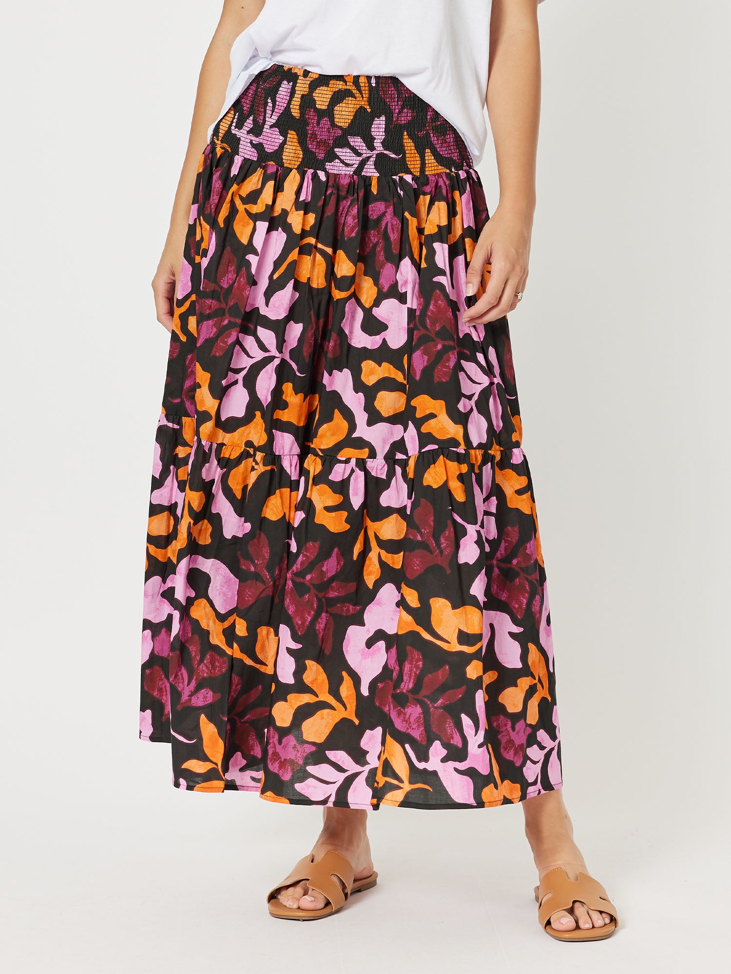 Tara Print Maxi Skirt - Multi – RC & Co