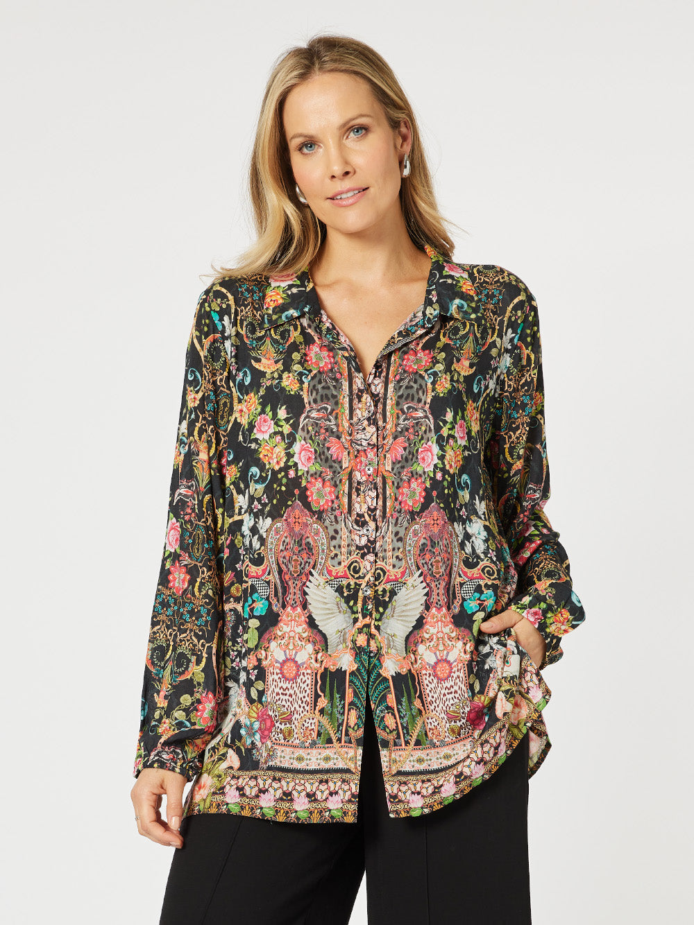 Jardin Print Shirt - Multi – RC & Co