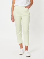 Carter Check Print Pant - Celery