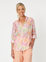 Florida Keys Print Shirt - Multi