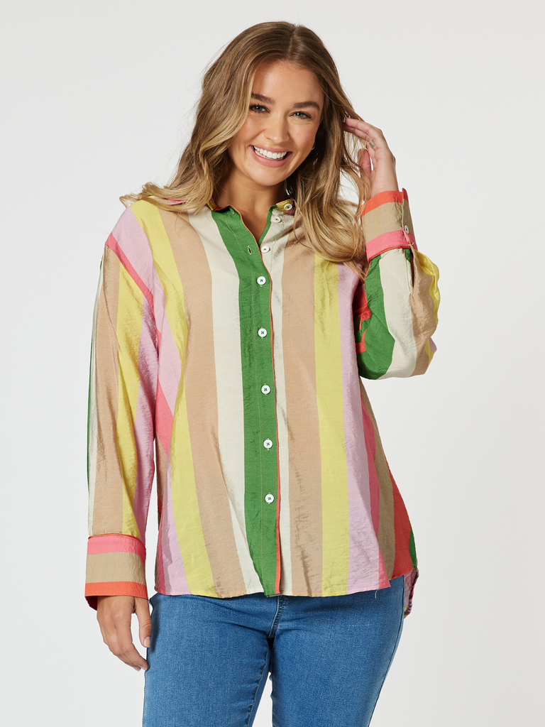 Spice Stripe Shirt - Spice