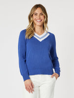 Princeton Knit Jumper - Blue