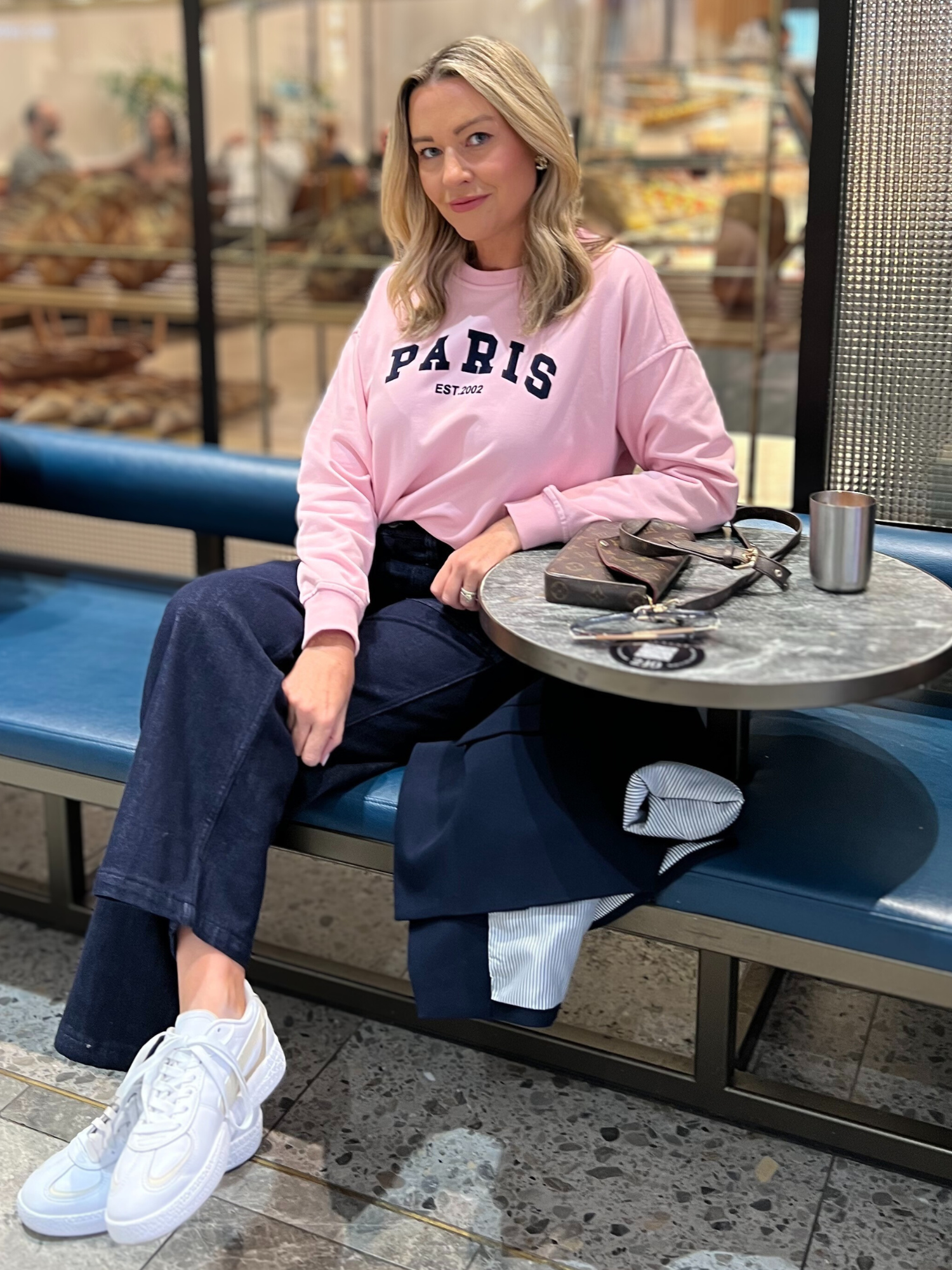 Paris Sweatshirt - Pink