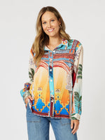 Sunset Print Shirt - Multi