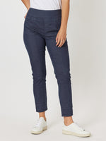 Amelia Stretch Slim Leg Pull On Jegging - Indigo