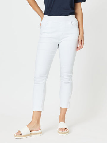 Bella Stretch Jean - White - RC & Co