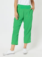 Byron Cotton 7/8 Pant - Emerald