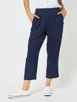 Byron Cotton 7/8 Pant - Navy