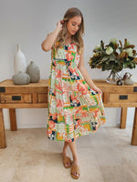 Cancun Floral Print Dress - Multi