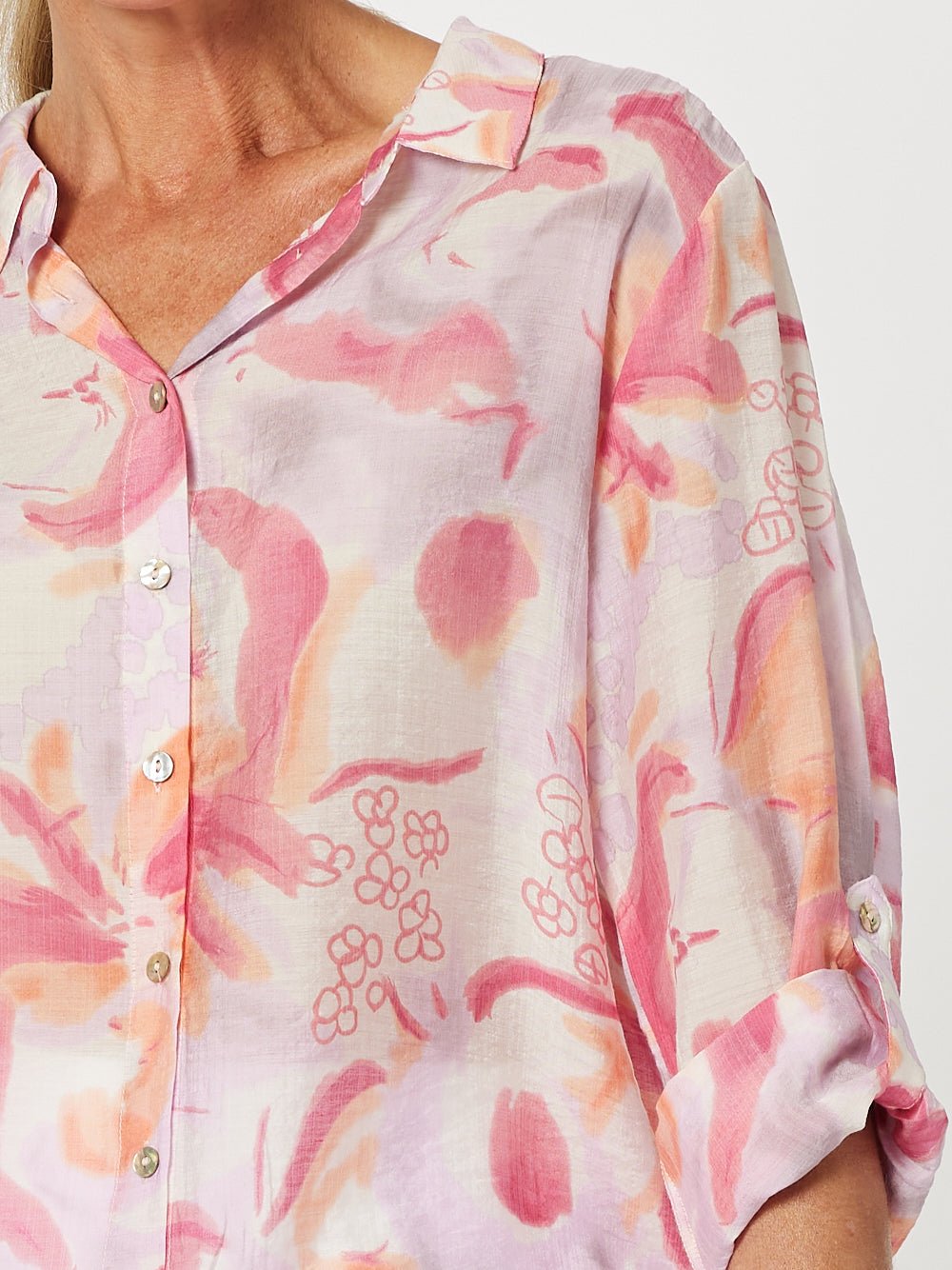 Ella Print Shirt - Multi - RC & Co