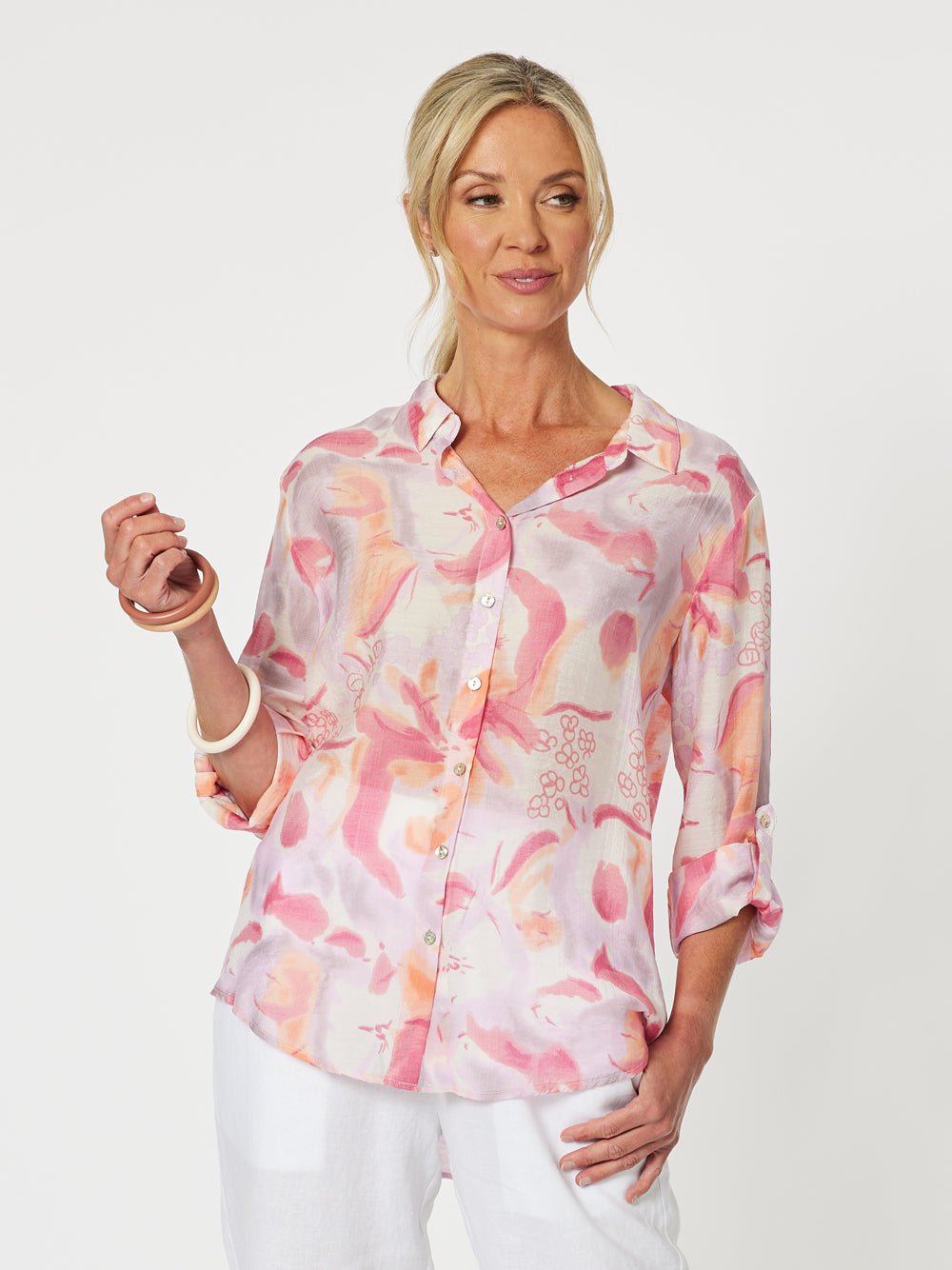 Ella Print Shirt - Multi - RC & Co