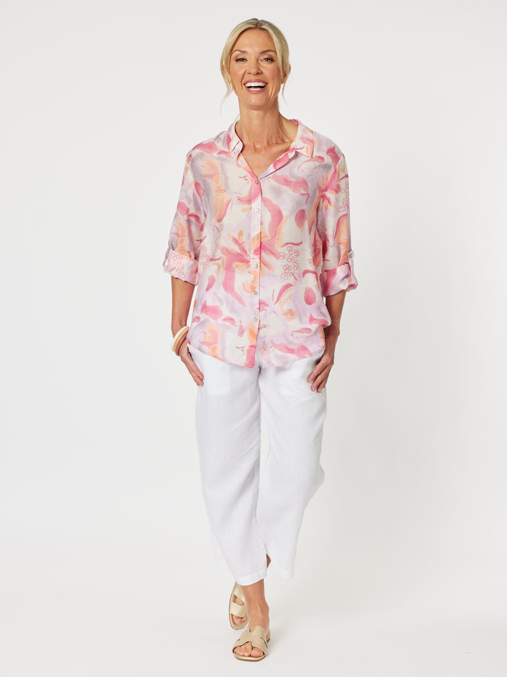 Ella Print Shirt - Multi - RC & Co