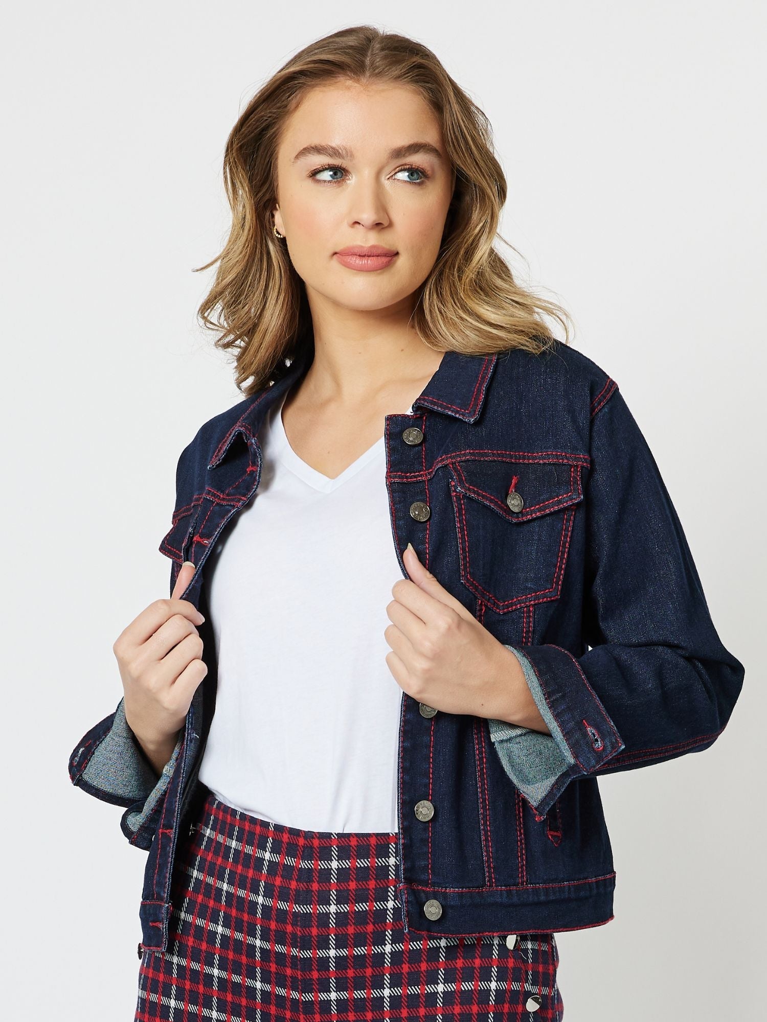 Frankie Denim Jacket - Denim - RC & Co