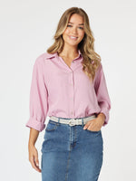 Hailey Chic Shirt - Pink