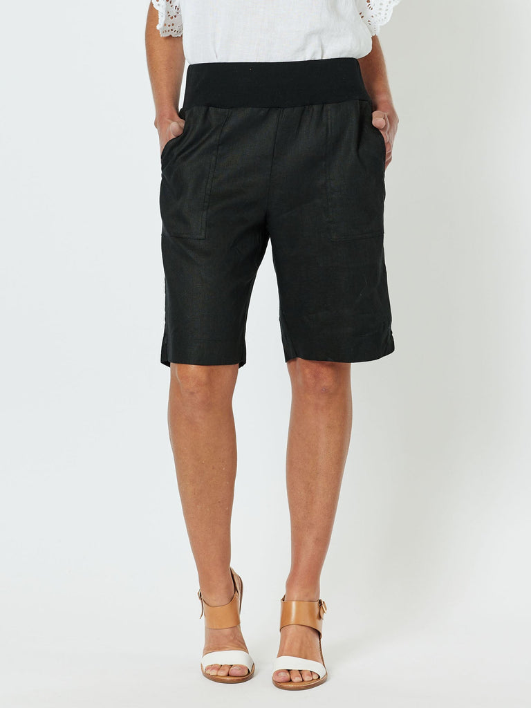 Jordan Linen Short - Black - RC & Co