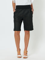 Jordan Linen Short - Black