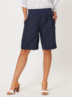 Jordan Linen Short - Navy