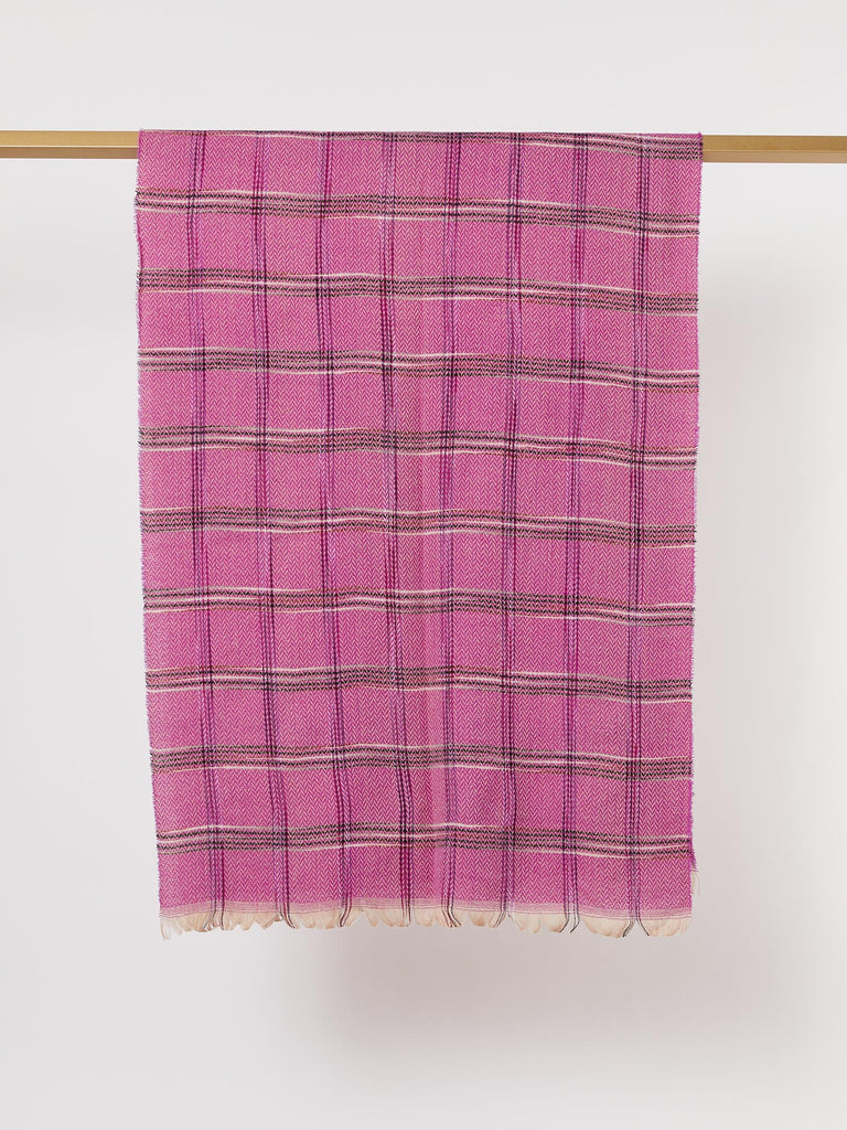 Keegan Printed Scarf - Fuchsia - RC & Co