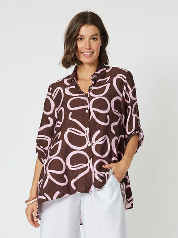 Koko Latte Shirt - Chocolate - RC & Co