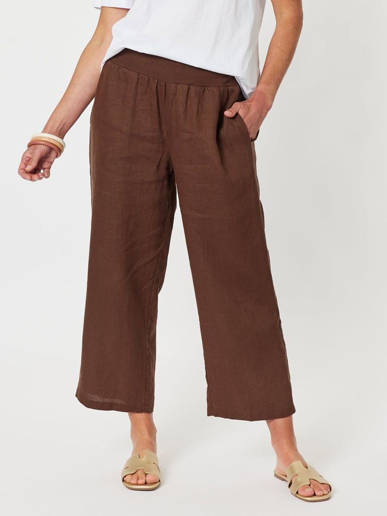 Lara Linen Wide Leg Pant - Koko - RC & Co