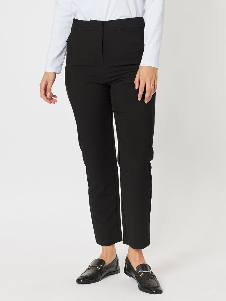 Lauren Slim Leg Pant - Black - RC & Co