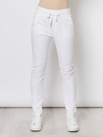 Lightweight Jogger Jean - White