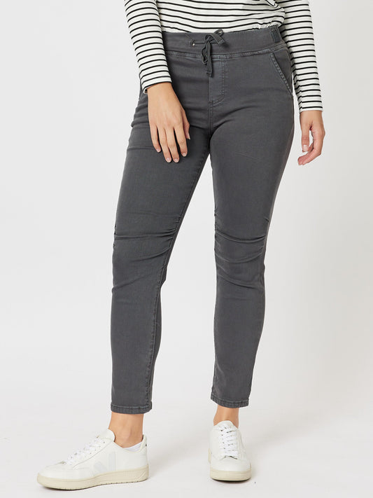 London Stretch Jogger Jean - Charcoal - RC & Co