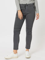 London Stretch Jogger Jean - Charcoal