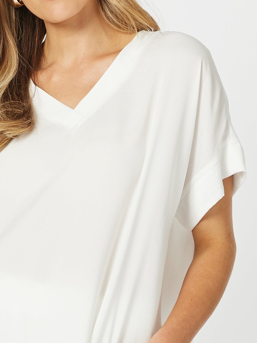 Louvre Luxe Top - White - RC & Co