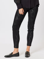 Maddison Print Pant - Black