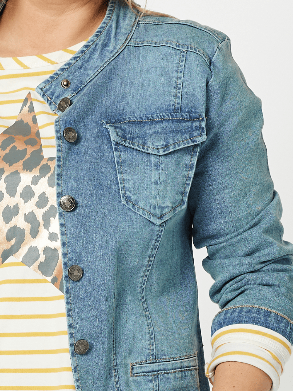 Maggie Denim Jacket - Denim - RC & Co