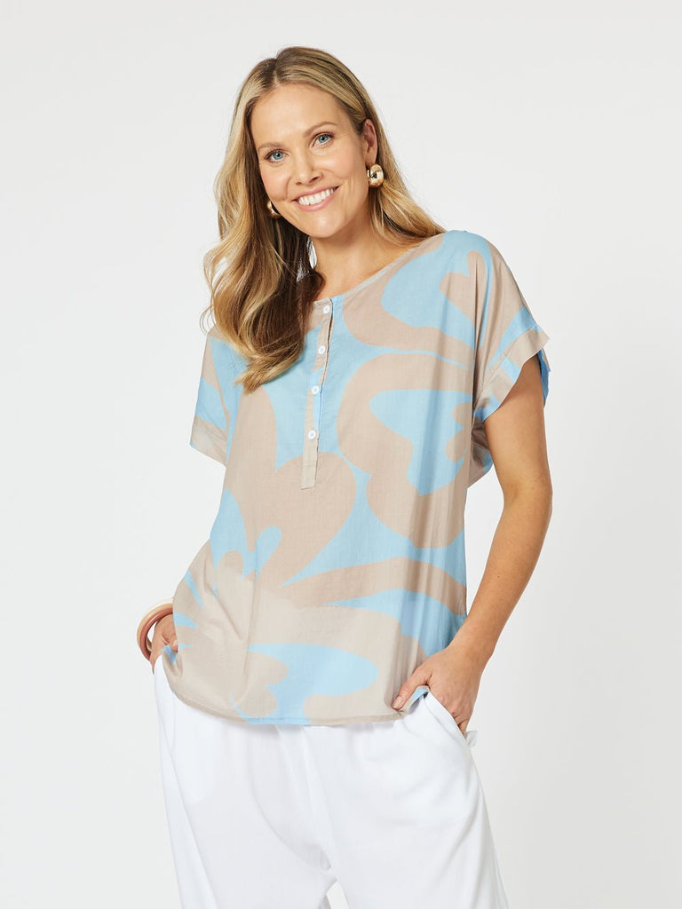 Malaba Top - Blue - RC & Co