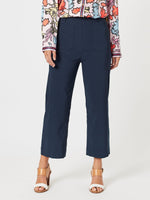 Marine Wide Leg Pant - Navy