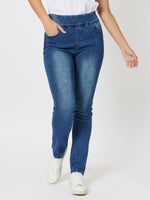 Millie Tummy Control Pull On Jean - Denim