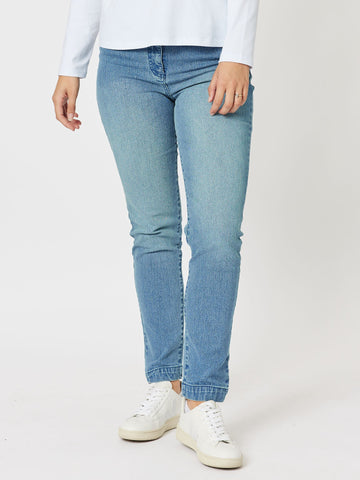 Miracle High Rise Jean - Bleached - RC & Co