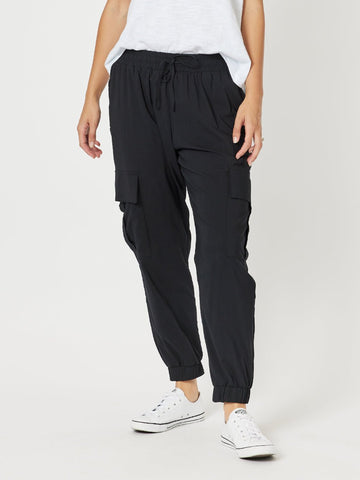 Parachute Cargo Pant - Black - RC & Co