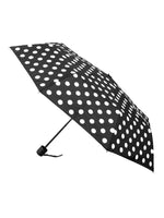 Polkadot Umberalla - Black/White