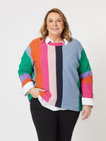 Rainbow Stripe Knit - Multi