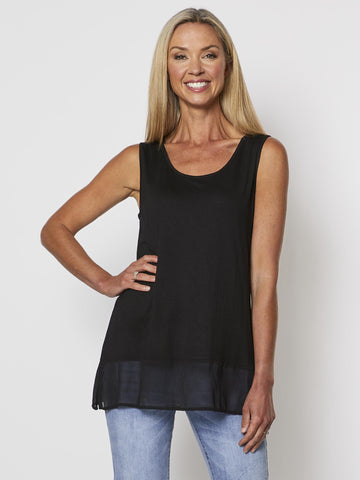 Reversible Tank Top - Black - RC & Co