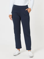 Sport Straight Leg Ponte Pant - Navy