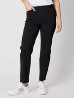 Stretch Full Length Bengaline Pant - Black