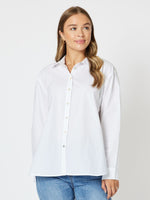 Urban Hi Lo Relaxed Shirt - White