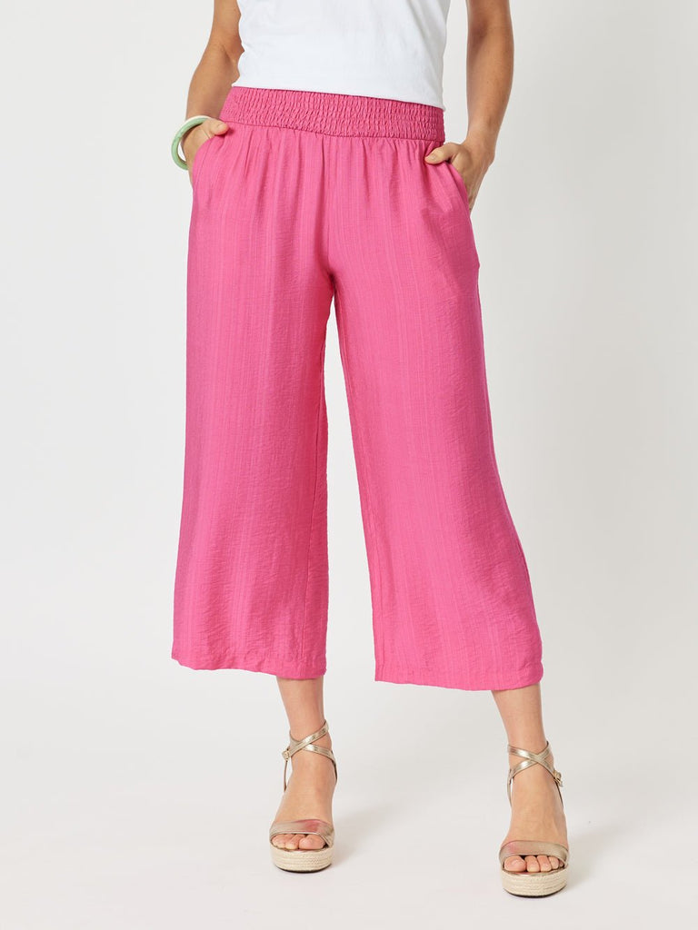 Villa Wide Leg Pant - Hot Pink - RC & Co