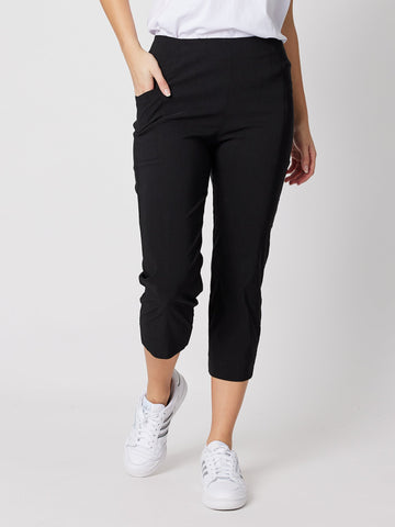 Zara Stretch Pant - Black - RC & Co