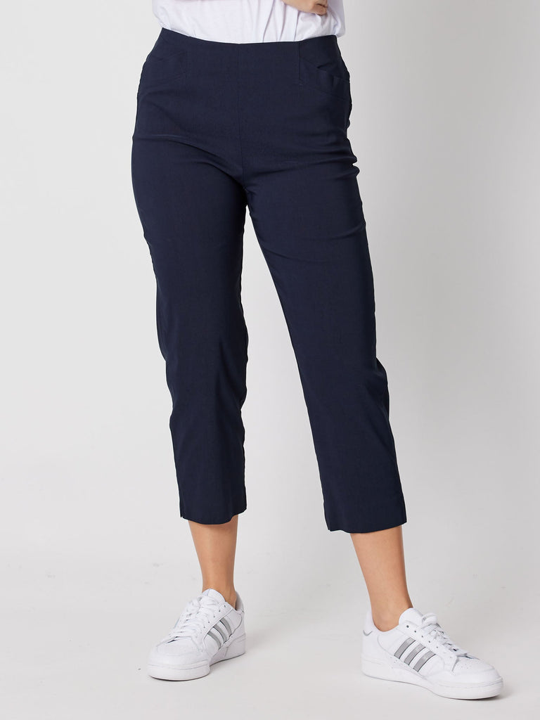 Zara Stretch Pant - Navy - RC & Co